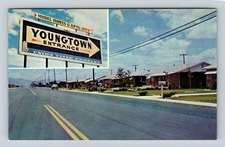 Youngtown AZ-Arizona The Town That Invented Retirement Living Vintage Postcard