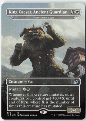 King Caesar, Ancient Guardian Huntmaster Foil Ikoria Lair of Behemoths 370 NM
