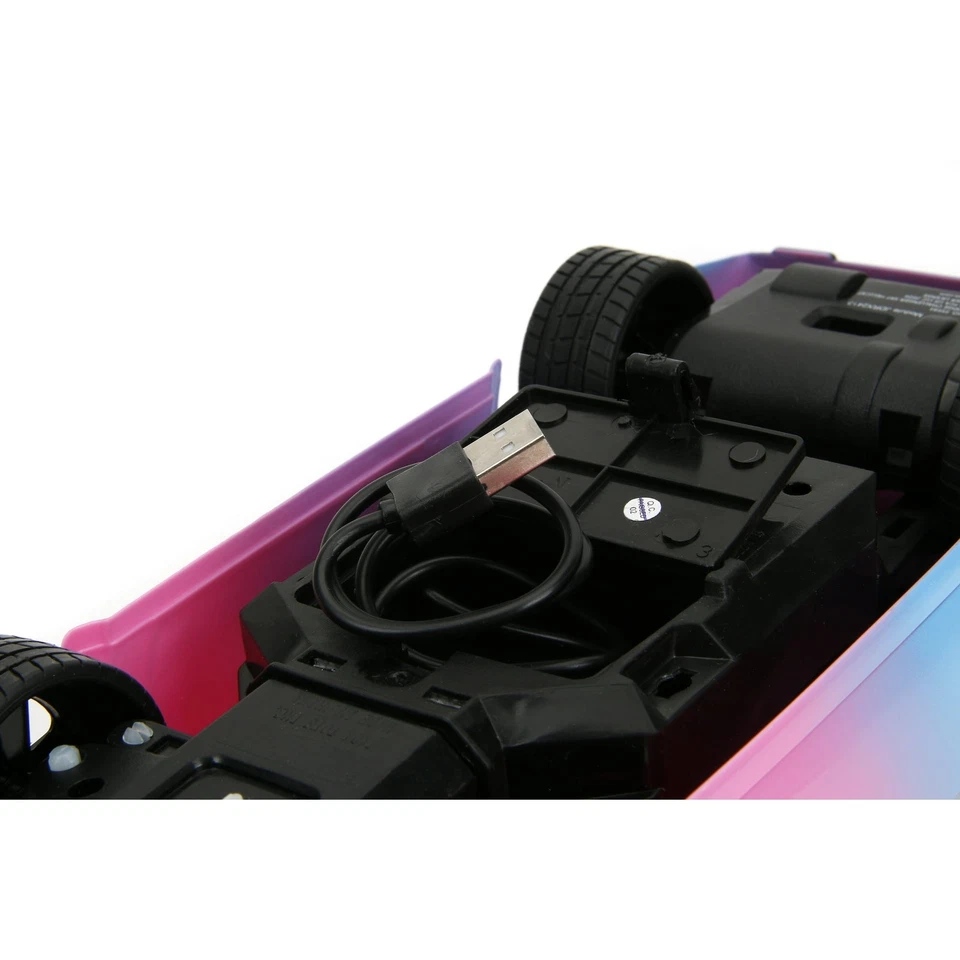 Jada Pink Slips RC Car 1:16 – USB Rechargeable, Bright Colors, Rubber Tires - Image 4 of 4