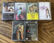 Lot Of 6 Classic Soundtracks From Movies/Musicals Cassettes