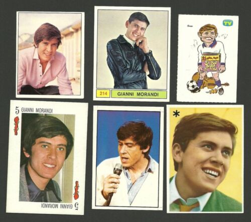 Gianni Morandi Italian Singer Fab Card Collection BHOF - Picture 1 of 1