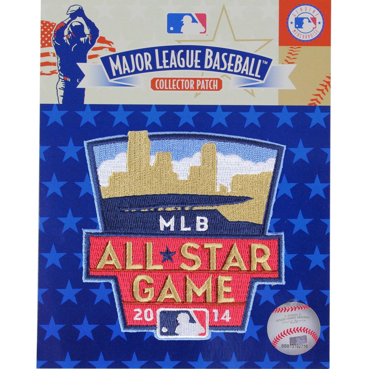 2014 MLB Allstar Game In Minnesota Twins Logo Jersey Sleeve Patch Target  Field