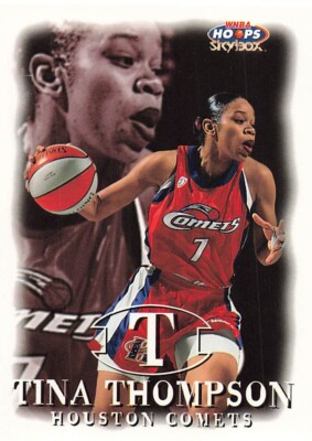 TINA THOMPSON 1999 WNBA HOOPS BASKETBALL #23 | eBay