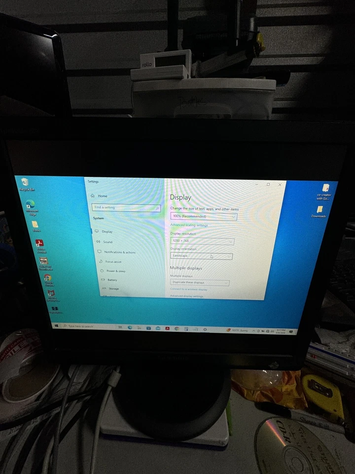Samsung SyncMaster 931B 19" Monitor Display LCD TFT DVI VGA With Stand - Image 2 of 4