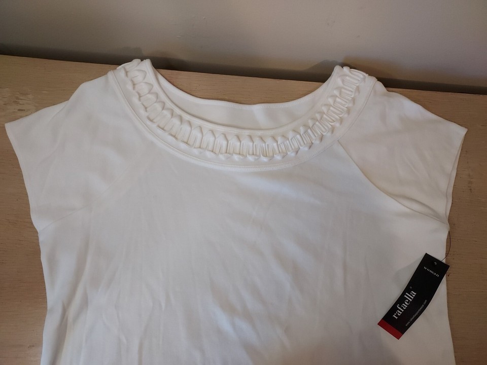 Rafaella Ladies Short Sleeve Fashion Shirt NWT Sz 1X MSRP 50 eBay