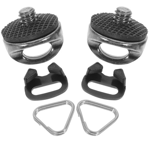 2 Set Cinghia Adattatore Fotocamera Clip Spalla Gancio Sgancio Rapido Connettori - Foto 4 di 12