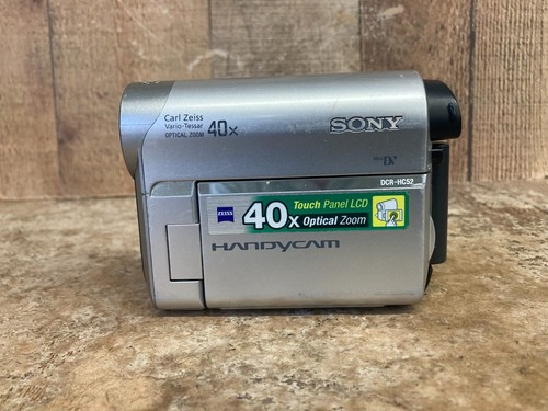 Sony DCR-HC52 Mini DV handycam Camcorder with Battery- Tested Working