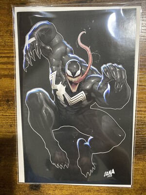 AMAZING SPIDER-MAN #24 * NM+ * DAVID NAKAYAMA COLOR BLEED VIRGIN VARIANT VENOM