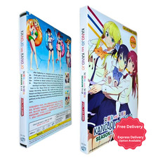 DVD ANIME KANOJO MO KANOJO SEASON 1-2 VOL.1-24 END ENGLISH DUBBED  FREE SHIP