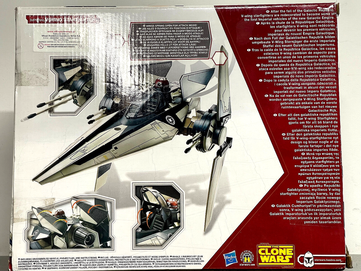 STAR WARS Vウィング スターファイター ハズブロ HASBRO Star Wars Hasbro V wing review MAKMCSWF - YouTube