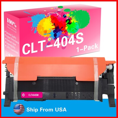 1PK CLT404S 404S Magenta Toner Cartridge for Xpress C430 C430W C480 Printer
