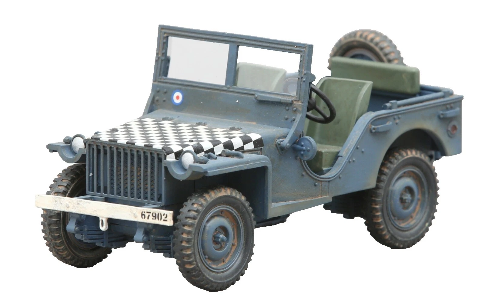 Soldados de juguete Jeep