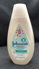 JOHNSON'S Cotton Touch Newborn Baby Wash  Shampoo, Made with Real Cotton 6.8...