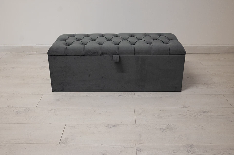 Ottoman Storage Box/ Blanket Box, Toy Box in different fabric & Colors...