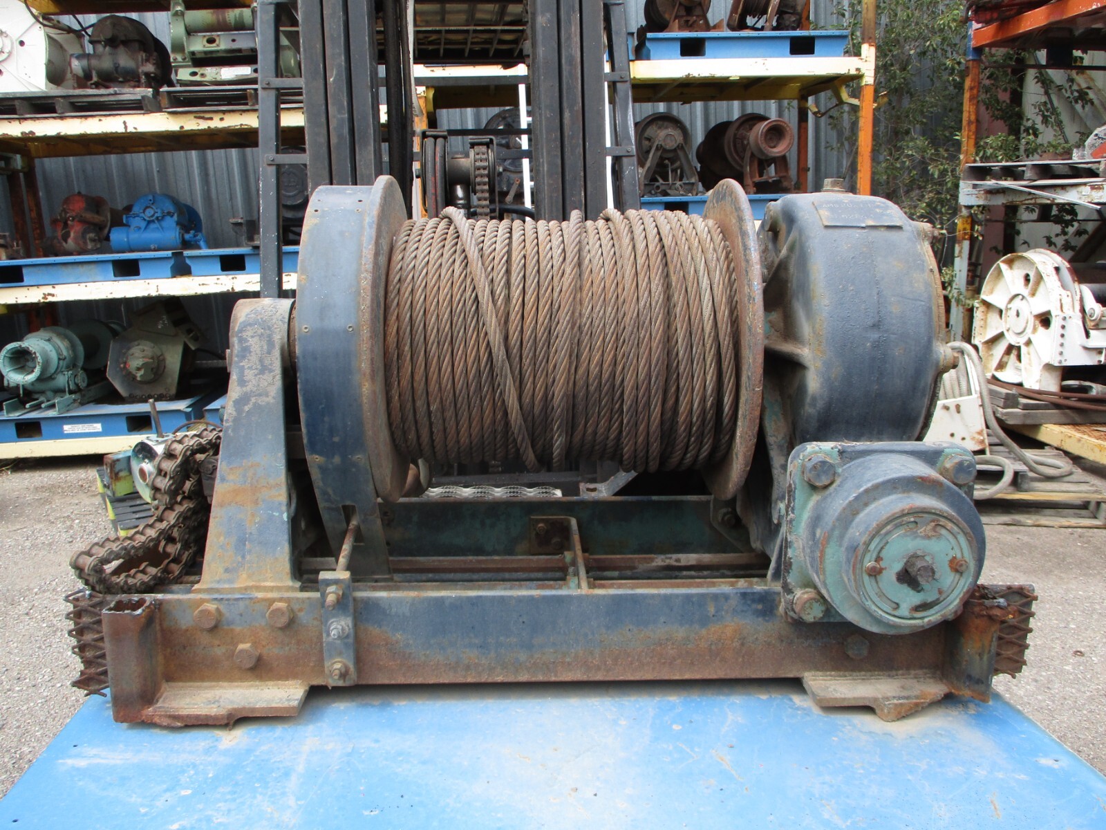 Braden Winch AMS20 18B 45,000 lbs. Excellent Condition. S/N 86 02843