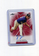 2021 Leaf Perfect Game Autographs Red Sullivan Brackin Auto 1/5