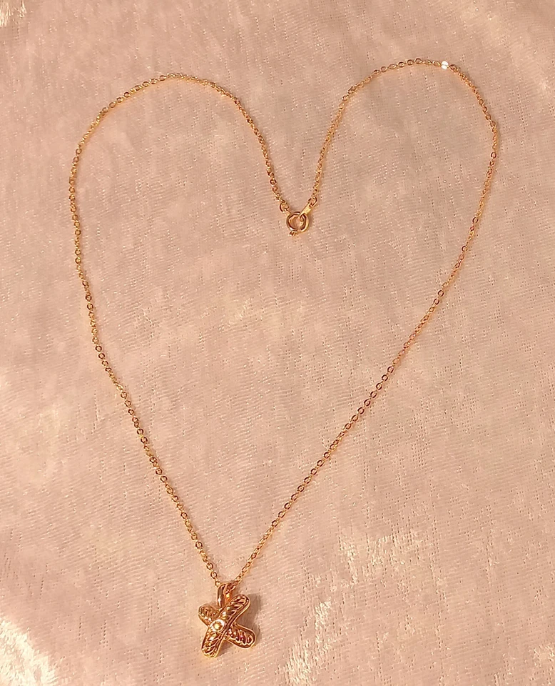 NEU! EDELMODESCHMUCK KETTE VERGOLDET MIT ANHÄNGER BUGOR COLLECTION  - Bild 4 von 4