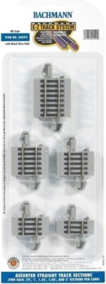 Bachmann HO On-30 Nickel-Silver Track Connector Assortment NIB 44592 NEW
