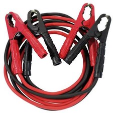 Image of Draper Heavy Duty Booster Cable Jump Leads 25mm 3m