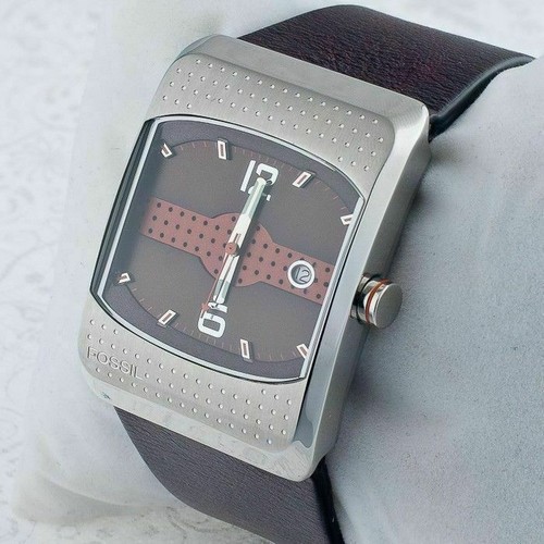 FOSSIL JR9389 Men Women Steel Square 