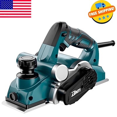 6.6Amp Corded Electric Handheld Planers 17000Rpm Hand Planer Power Woodworking T