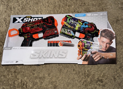 Zuru X Shot Dart Blaster Guns Neu - Skins