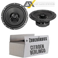 ESX Lautsprecher FüR Citroen Berlingo 2 Boxen 16Cm Koax Auto KFZ PKW Einbauset