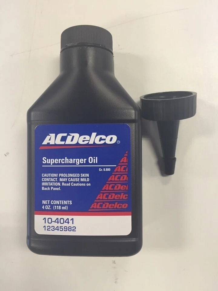(2) 4 oz Bottles of Genuine GM OEM AC Delco Supercharger Oil Synthetic 12345982 - Image 3 of 3
