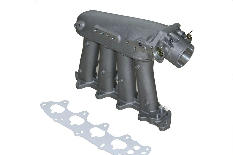 Coletor de admissão do corpo do acelerador versão rua para Honda B VTEC B16 B18 B17 Series - Imagem 4 de 4