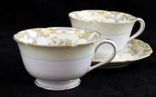 Noritake Alvadore Group of 1 Cup and Saucer Set with Additional Cup
