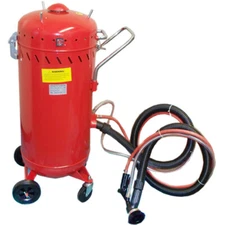 28 Gal Vacuum Sand Blaster Portable Sandblasting Machine Dust Collection System