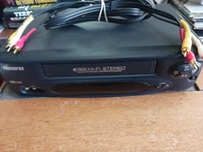 Memorex MVR4040A VCR 4 Head HiFi VHS Video Cassette Rec Play+ Pro A/V CBL,TESTED