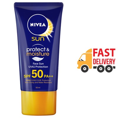 nivea face sun