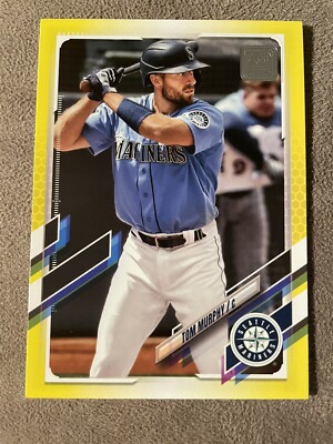 Tom Murphy 2021 Topps Series 2 Walgreens Yellow Low Print Run SP Parallel