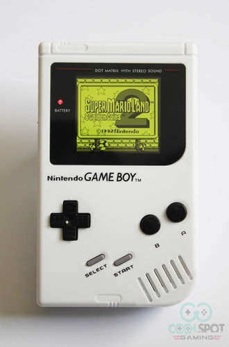 Original Game Boy DMG - Multi-Colour LCD IPS Black and White Console - Picture 4 of 12