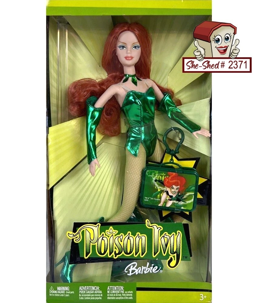 Poison Ivy Barbie DC Comics 2004 Barbie H1668 by Mattel NIB eBay