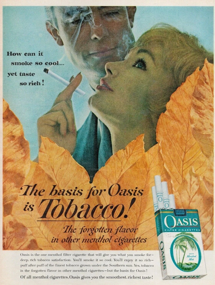 oasis cigarettes brand wikipedia Oasis Collectible Tobacco Cigarettes for sale