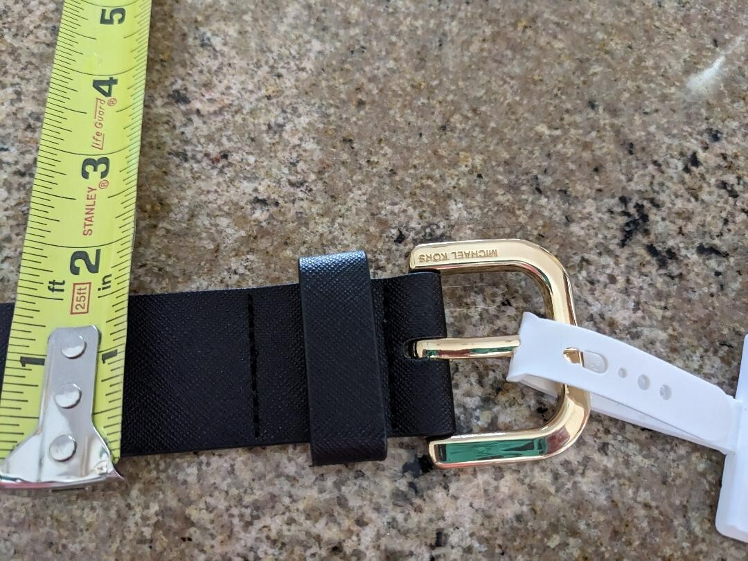 Michael Kors Black Studded Belt Women’s Size L MICHAEL KORS Studded Leather Black Belt Women main image 4