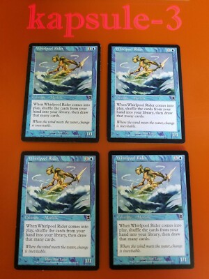 4x Whirlpool Rider | Apocalypse | MTG Magic Cards | eBay