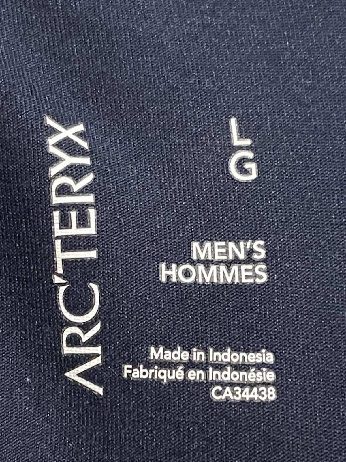 ARC'TERYX ARCTERYX Polo Uomo Large Blu Prigioniero S S