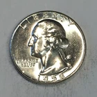 1958 Washington Quarter - Original Uncirculated - High Quality Scans #P731