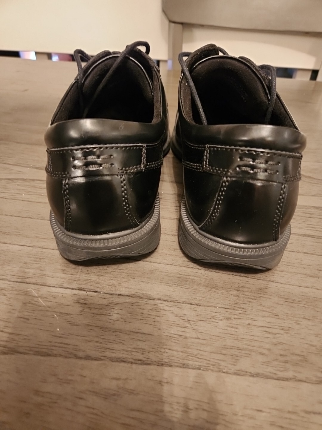 SAOLA Scarpe Oxford uomo Nunn Bush BAKER STREET punta liscia 84358 001 nere misura 12 larghe