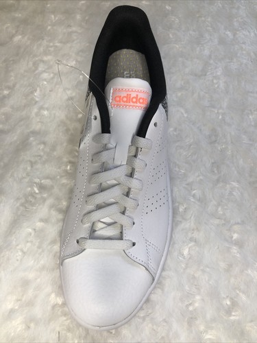 Adidas Advantage Graphic Lace Up Women's Sneakers Shoes White EH1112 Size 9,10 - Picture 4 of 12