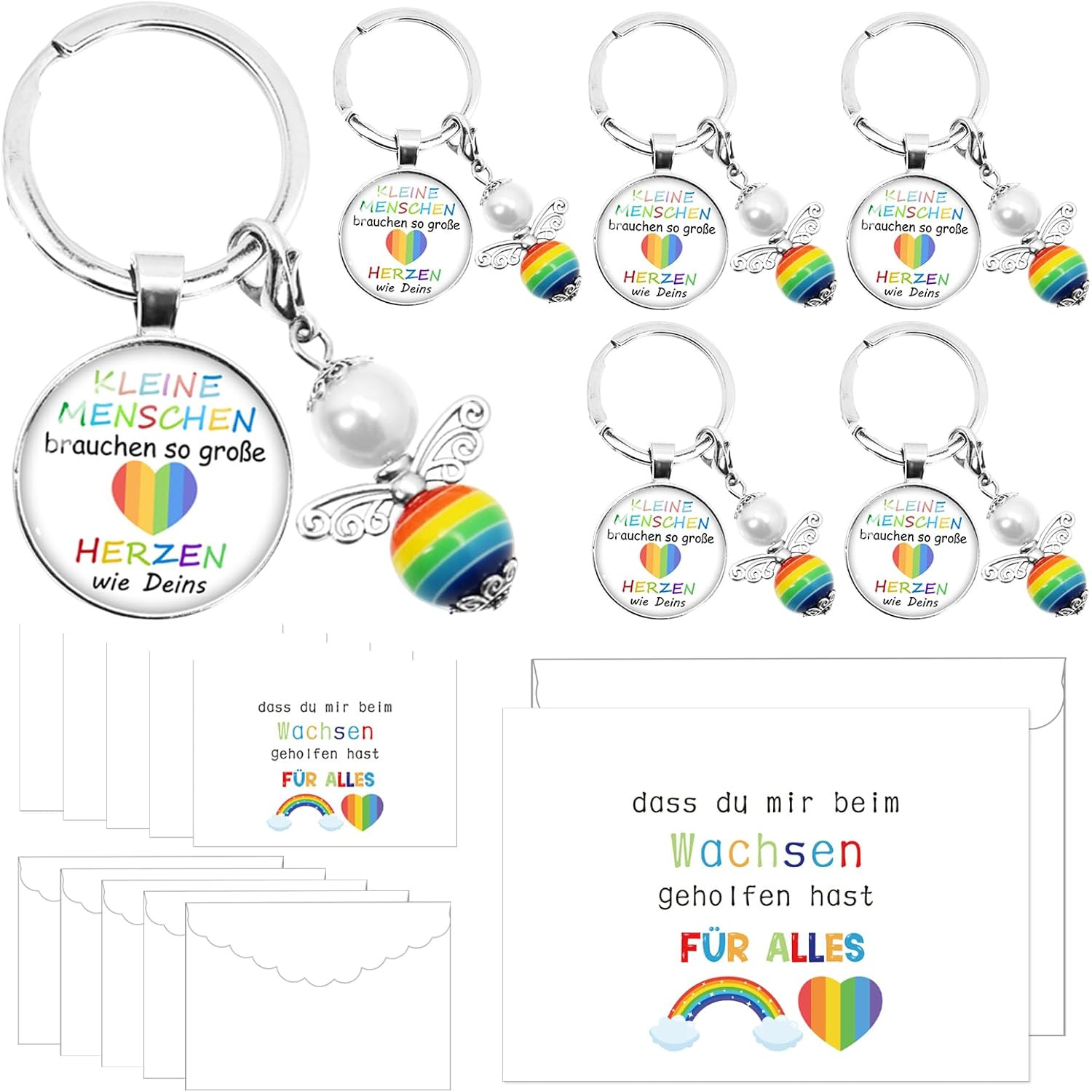 Erzieherin Abschiedsgeschenke, 6 Sets Kindergarten Abschiedsgeschenk, Geschenk E