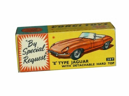 Modellino Corgi N. 374 &ndash; Jaguar E-Type 2+2 Scala 1:43 (Riproduzione Display/Scatola)
