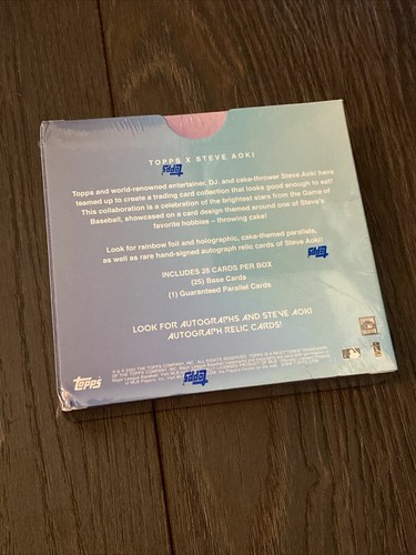 2020 Topps X Steve Aoki Wave 1 (Limited Edition Set) PR: 15566 *Factory Sealed* - Picture 2 of 2