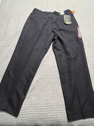 Dockers Pants NWT Mens 36x30 Blue Premium Microfiber Relaxed Fit Pleated Cuffed - Picture 5 of 14