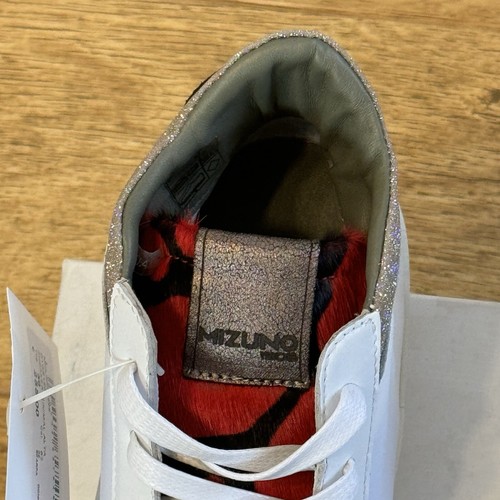 Mizuno Hoshikage Mid Top Leather Lace Up Trainers Sneaker UK 5 EU 38 Weiß - Bild 18 von 24