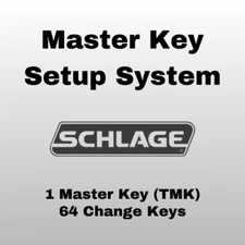 SCHLAGE 6-Pin Master Key Setup System (1 Master Key, 64 Change Keys)