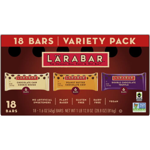 Larabar Chocolate Variety Pack, Gluten Free Vegan Fruit & Nut Bars, 18 Ct - Picture 4 of 7